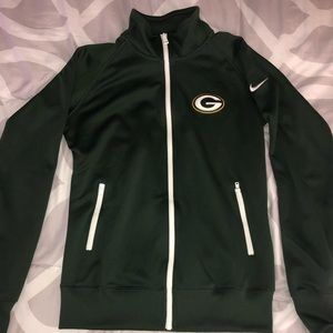 Green Bay Packers zip up track jacket